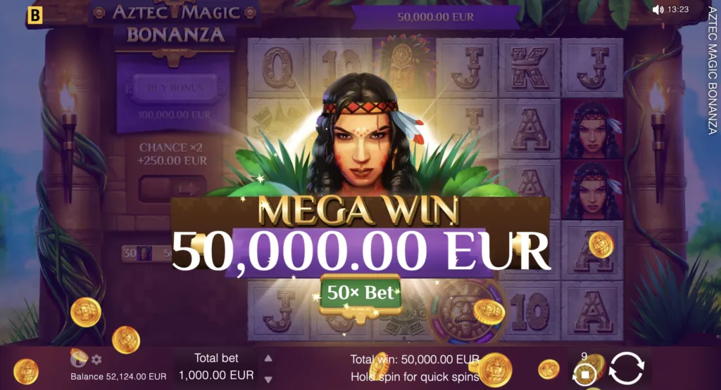 BG Aztec Magic Bonanza Screenshot